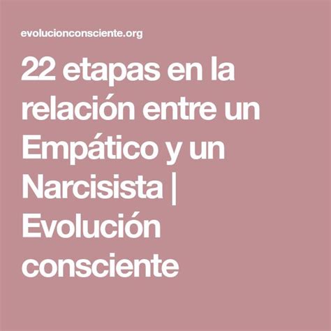 22 Etapas En La Relación Entre Un Empático Y Un .